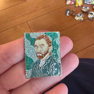 Van Gogh Inspired Art Pin